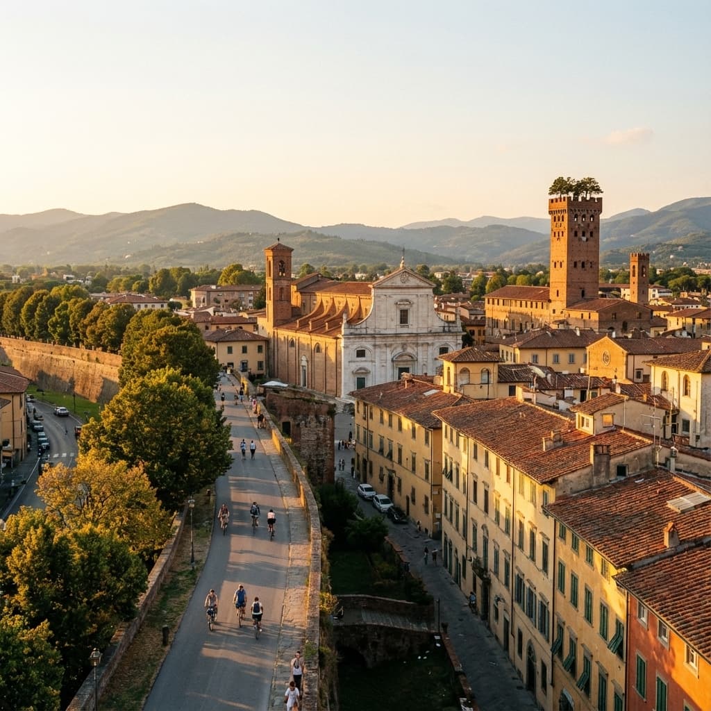 An Italian city street — LocalKit handwritten city guides